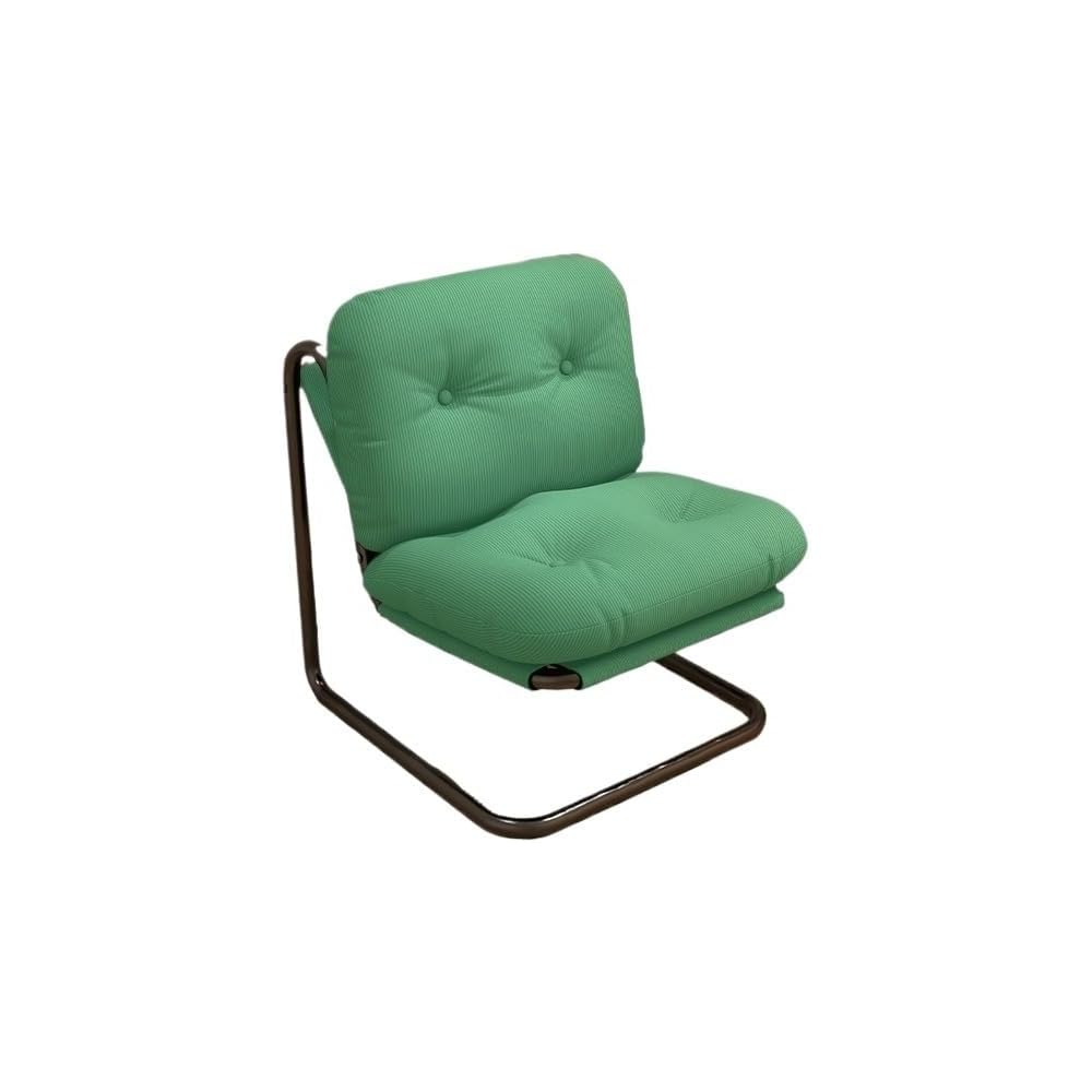 Medieval Style Corduroy Floating Sofa Chair - Comfort and Style Combined (Green)