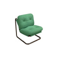 Medieval Style Corduroy Floating Sofa Chair - Comfort and Style Combined (Green)